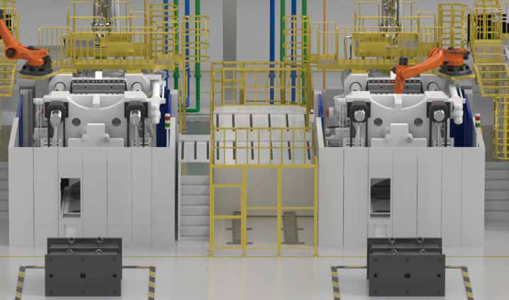 Automation and robot integration diagram